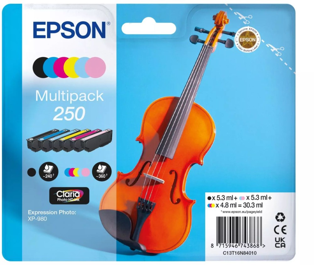 Epson 250 Multipack tintapatron
