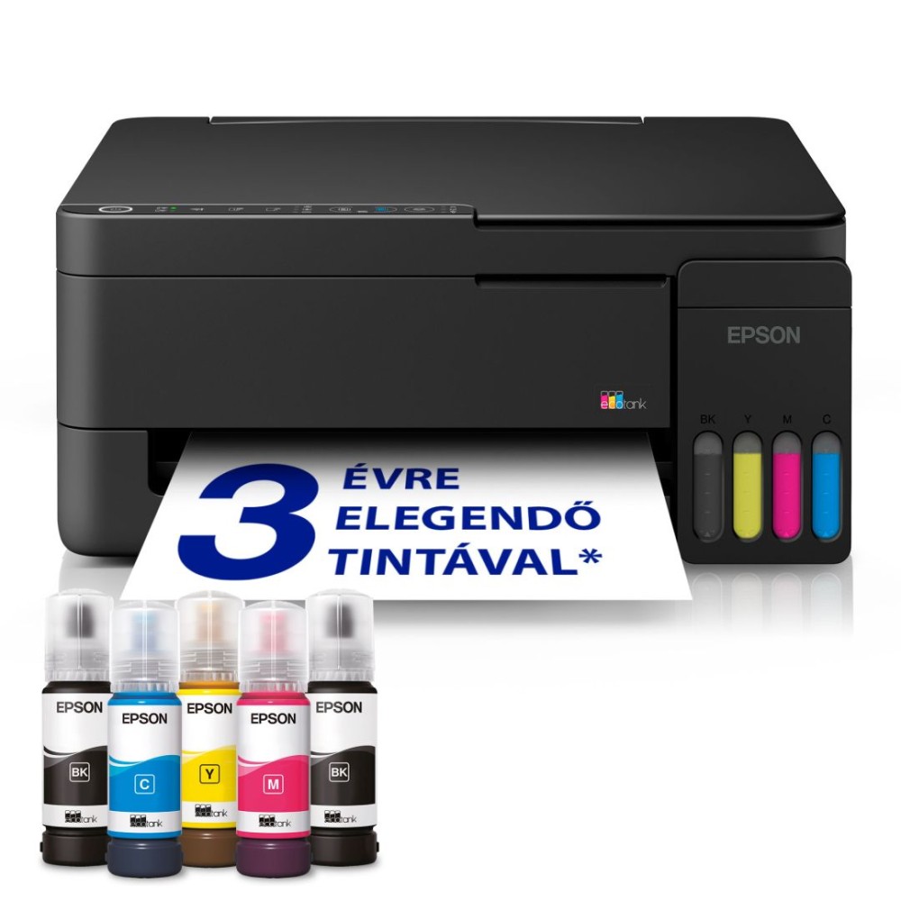 Epson EcoTank L3351W Wireless Tintasugaras Nyomtató/Másoló/Scanner