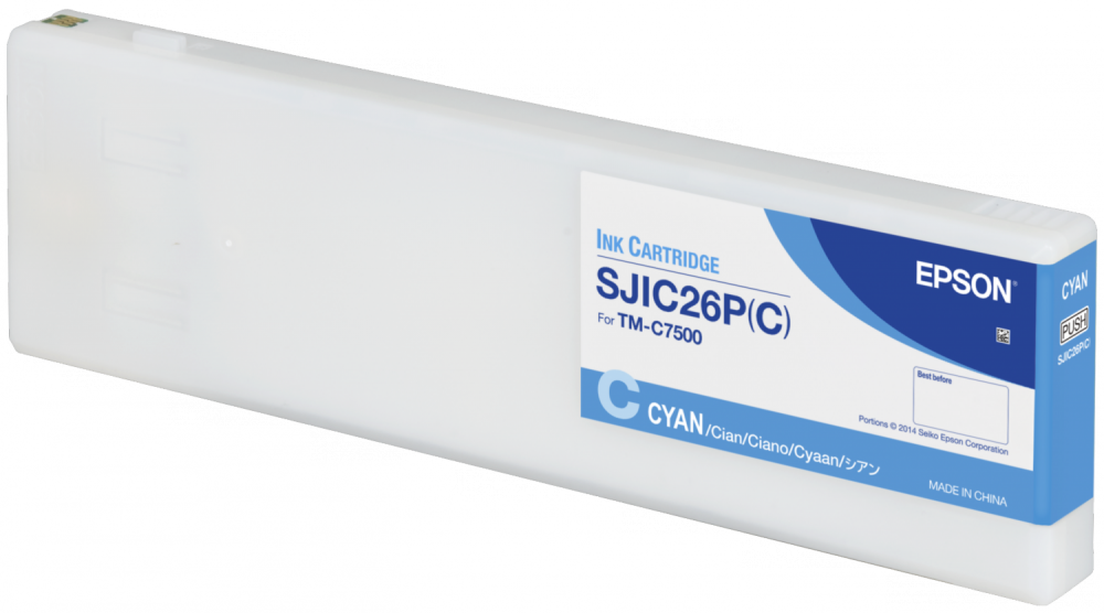 Epson SJIC26P Cyan tintapatron