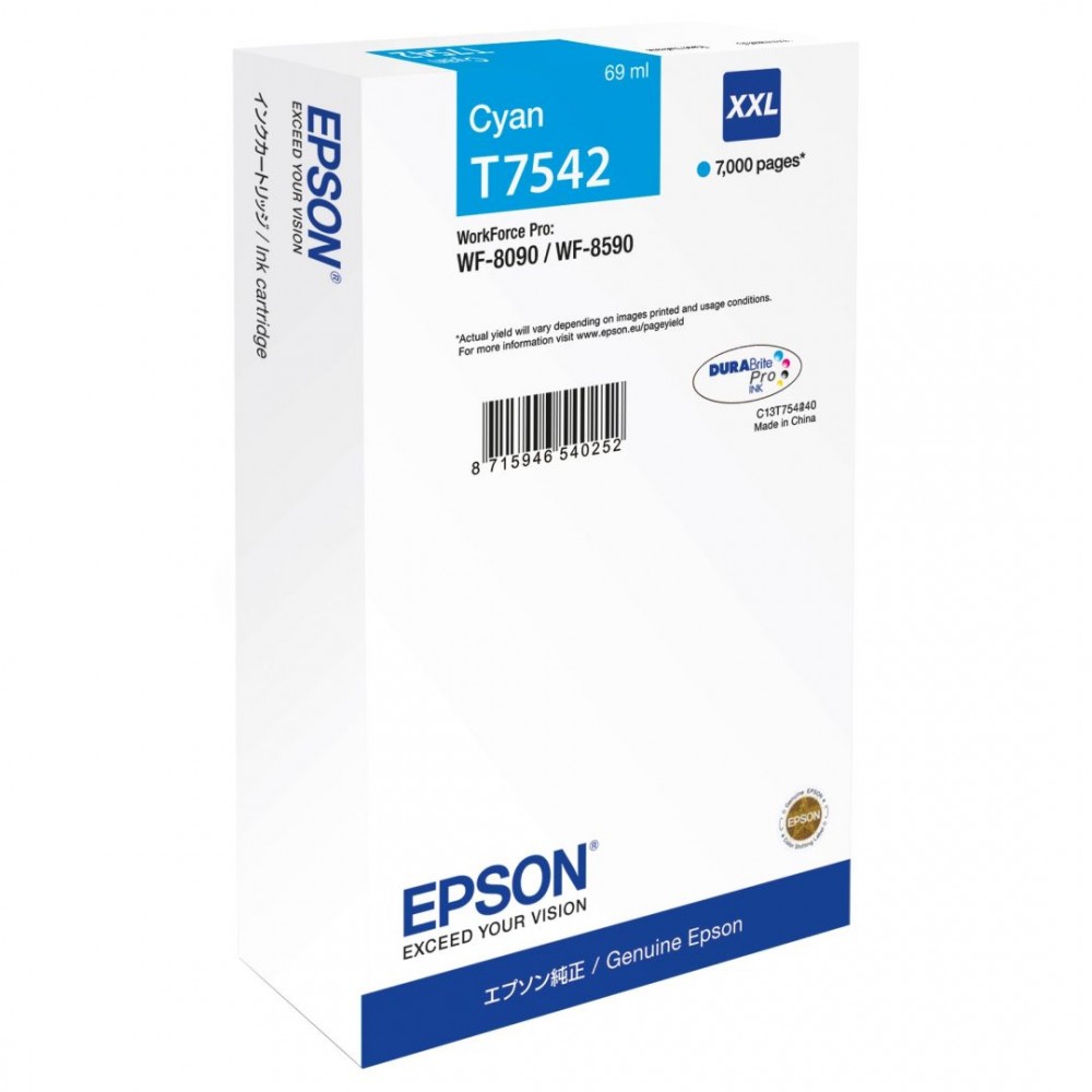 Epson T7542 Cyan