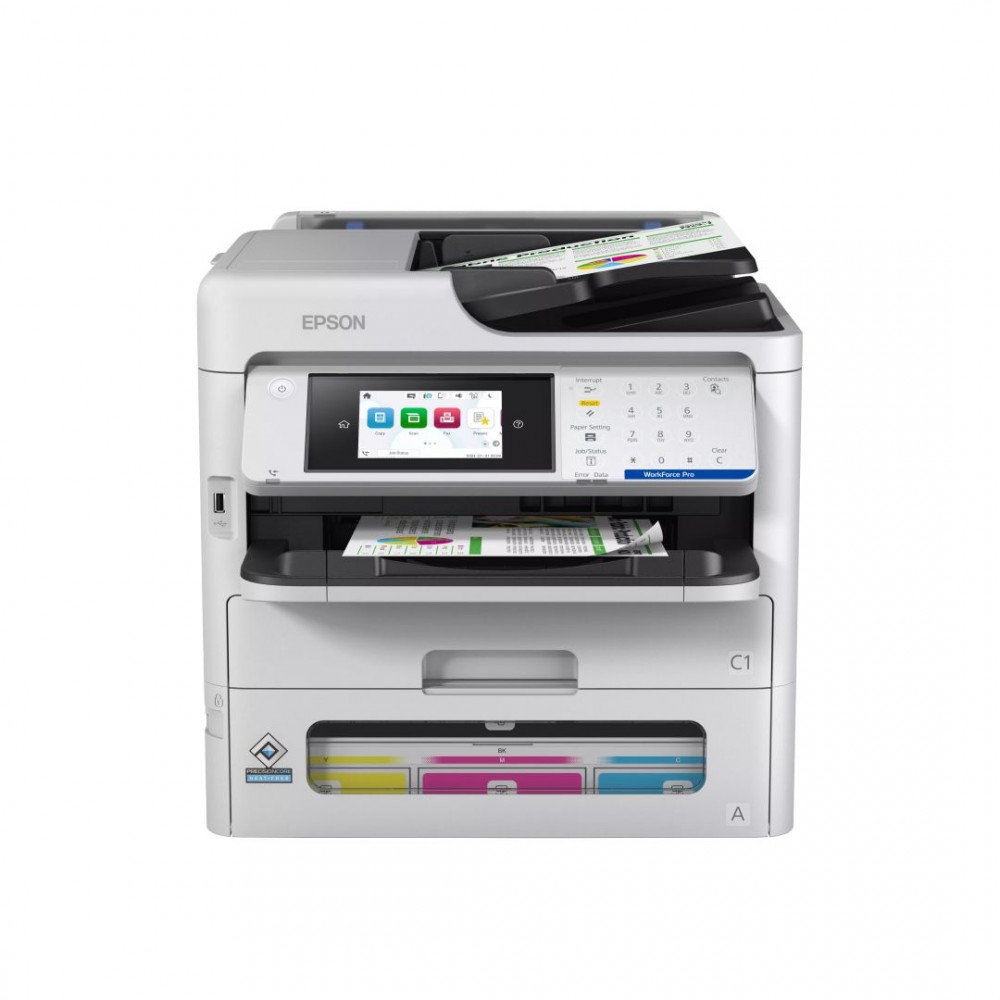 Epson WorkForce Pro EM-C800RDWF Wireless Tintasugaras Nyomtató/Másoló/Scanner/Fax