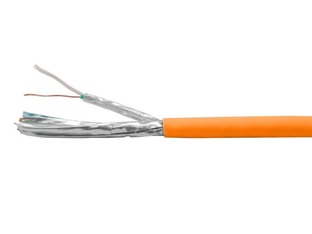 EQuip CAT7 S-FTP Installation cable 200m Orange