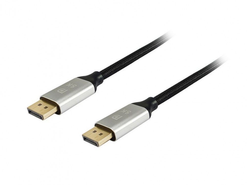 EQuip DisplayPort to DisplayPort 1.4 8K/60Hz Premium cable 2m Black