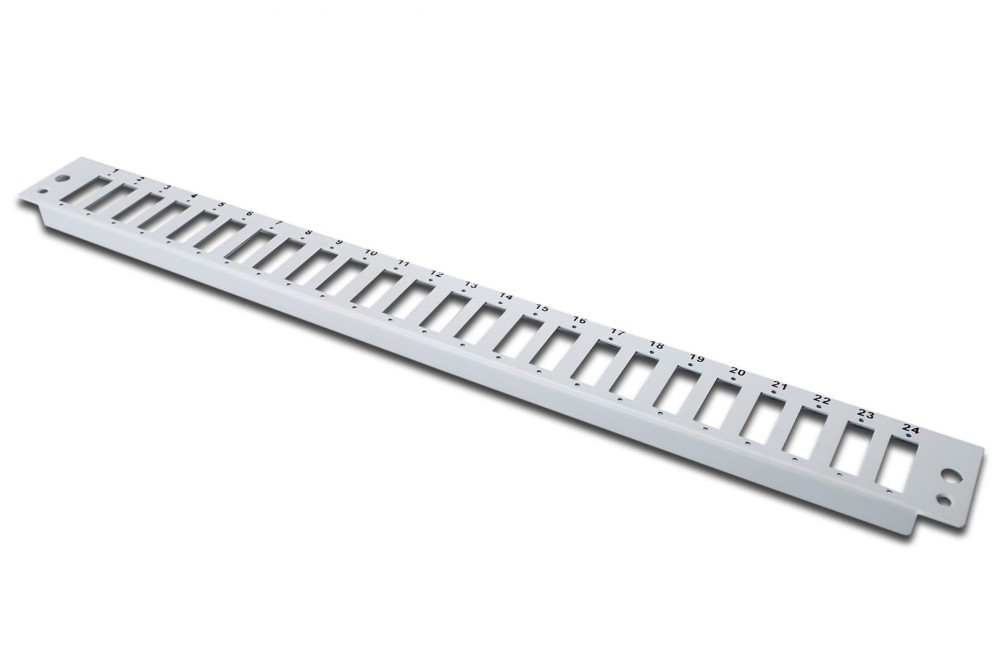 Digitus FO front panel, 1U, 12x ST, fixed