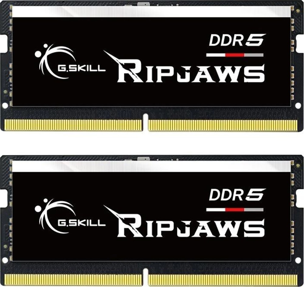 G.SKILL 128GB DDR5 5600MHz Kit(2x64GB) SODIMM Ripjaws Black