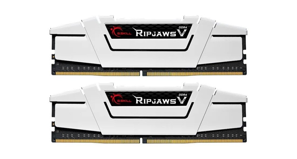 G.SKILL 32GB DDR4 3600MHz Kit(2x16GB) RipjawsV White