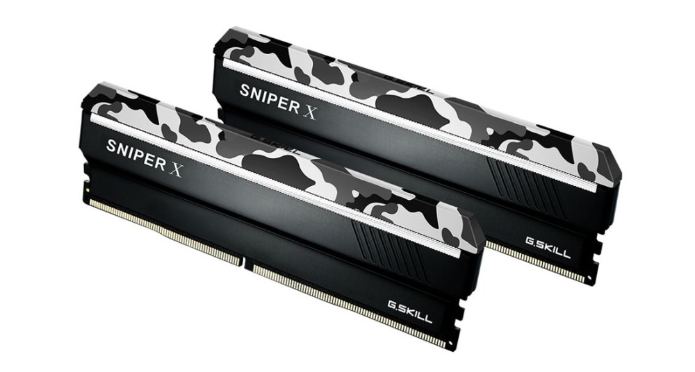G.SKILL 32GB DDR4 3600MHz Kit(2x16GB) Sniper X Urban Camo