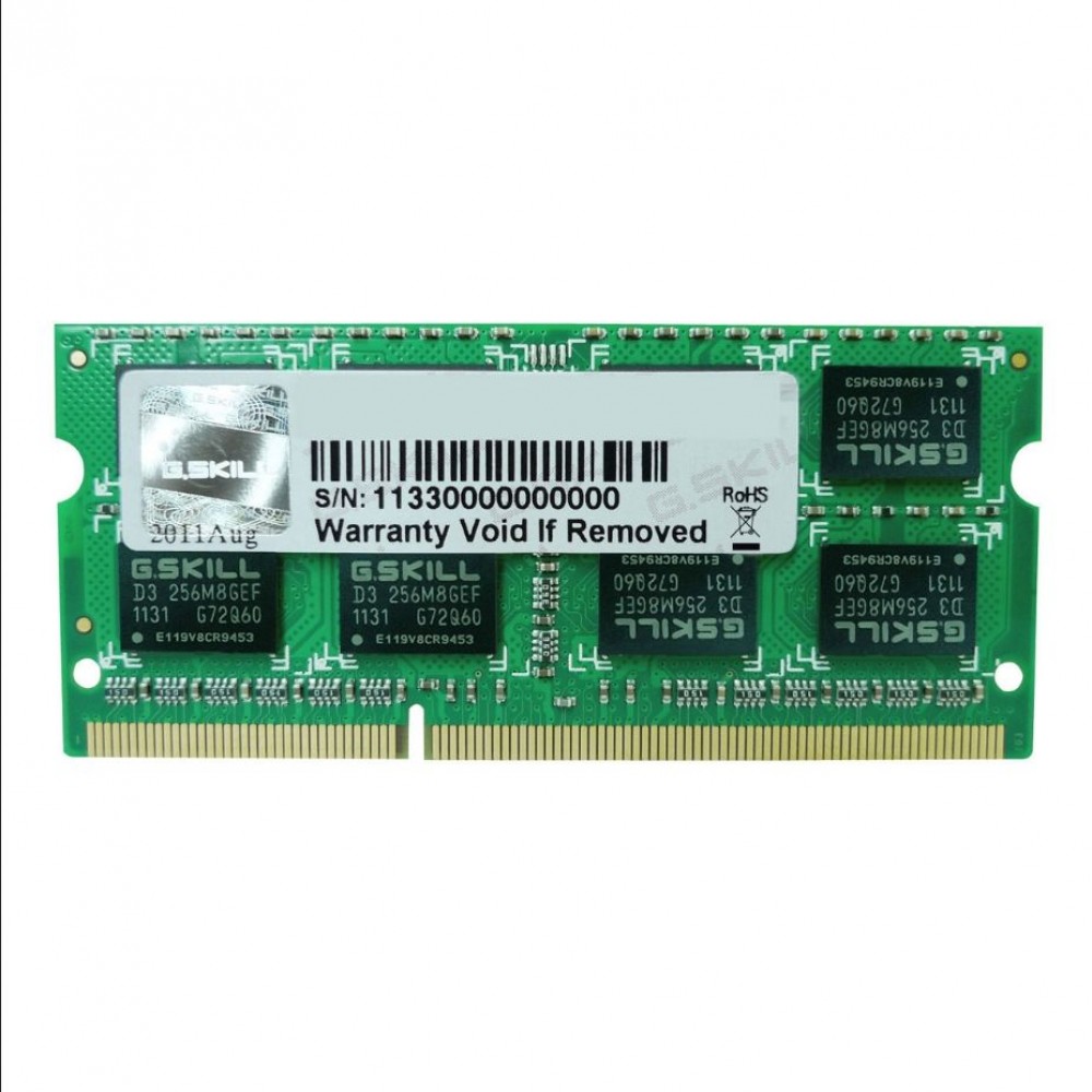 G.SKILL 4GB DDR3L 1600MHz SODIMM