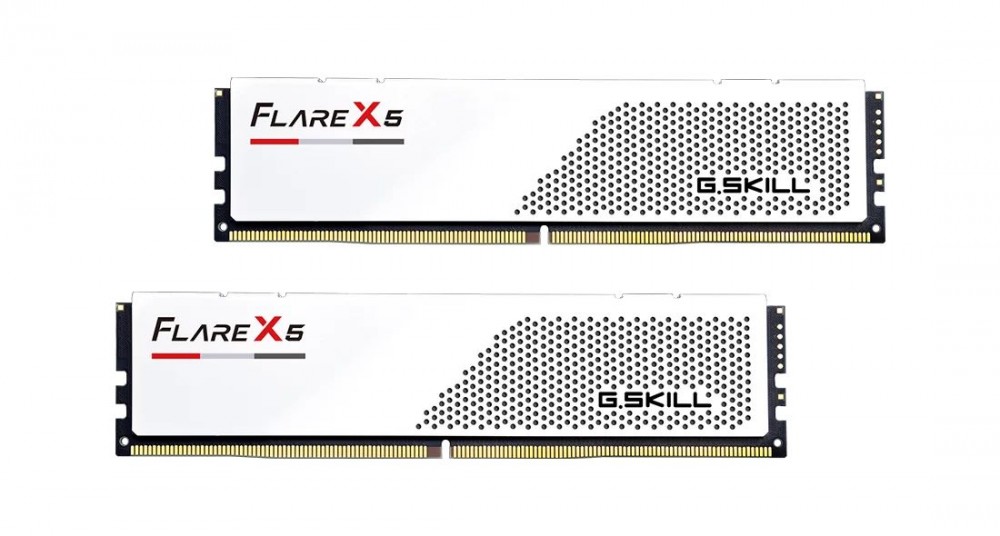 G.SKILL 64GB DDR5 6000MHz Kit(2x32GB) Flare X5 White