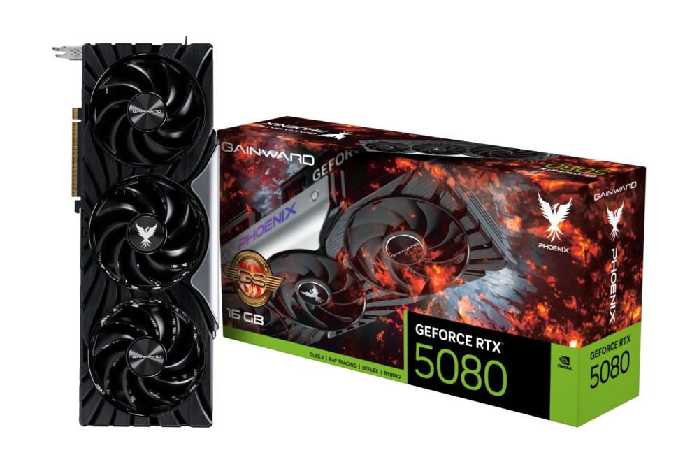 Gainward GeForce RTX5080 16GB DDR7 Phoenix GS V1