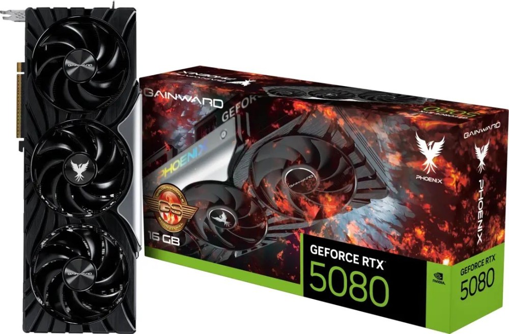 Gainward GeForce RTX5080 16GB DDR7 Phoenix GS