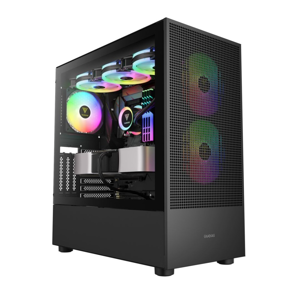 Gamdias Talos M3 Mesh Tempered Glass Black