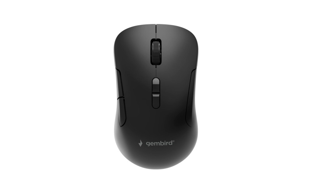 Gembird MUSW2-7B-01 Dual-Mode Wireless Bluetooth Mouse Black