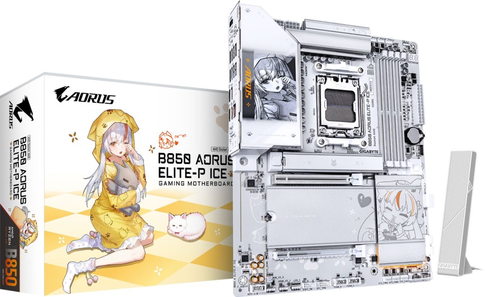 Gigabyte B850 AORUS ELITE-P ICE