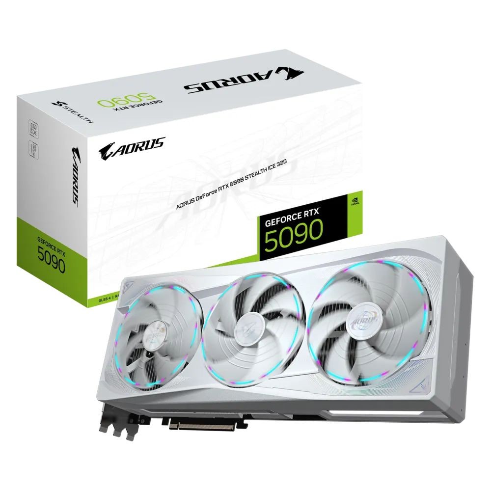 Gigabyte RTX5090 AORUS STEALTH ICE 32G