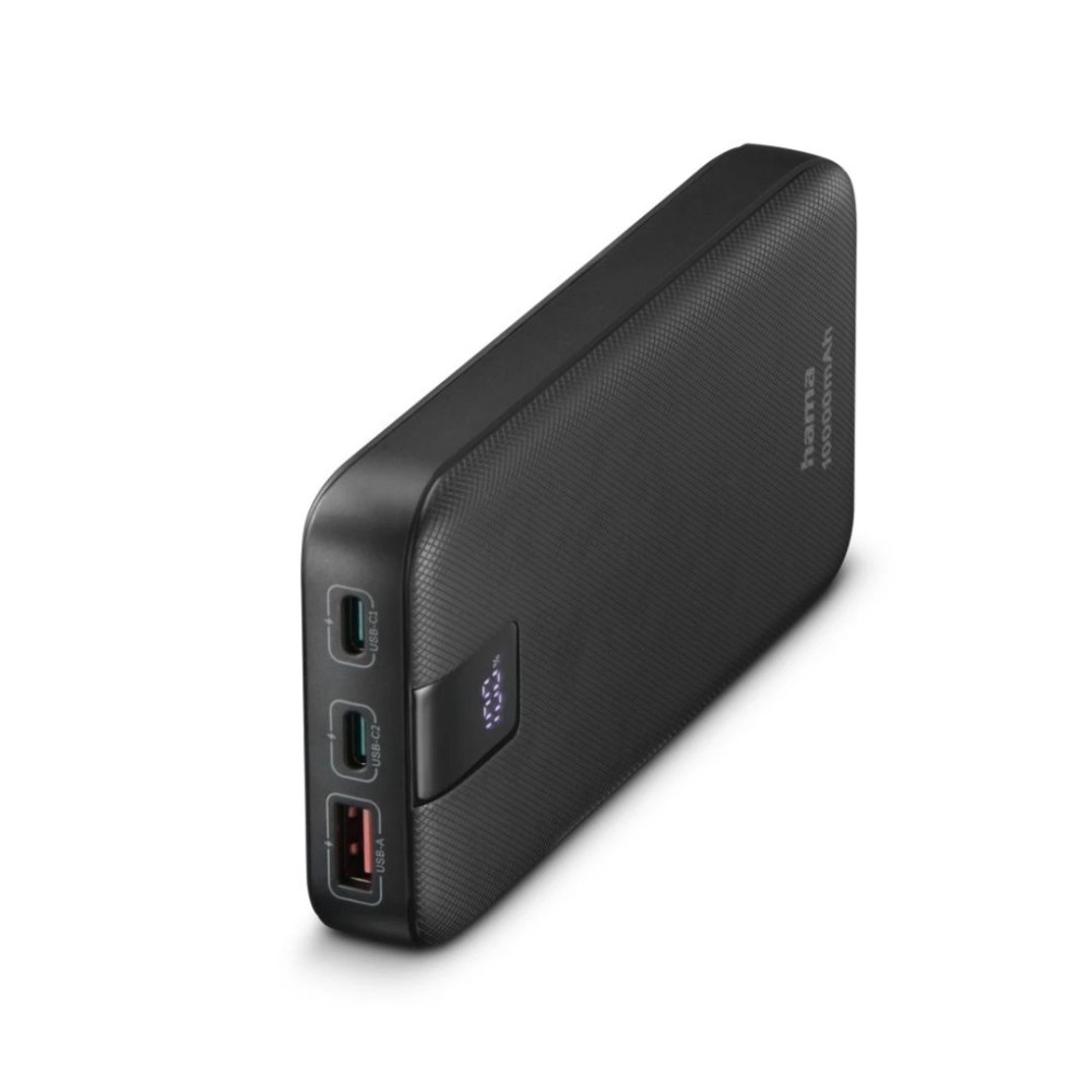 Hama Power Pack PD 10 10000mAh PowerBank Black