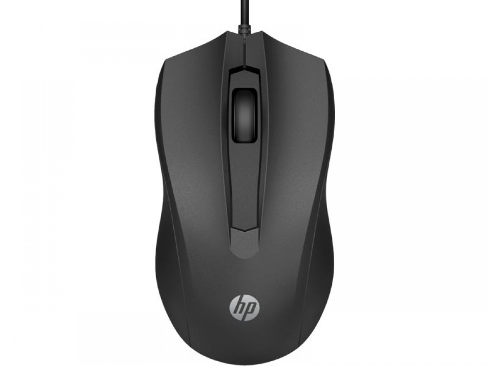 HP 105 Wired Mouse Black