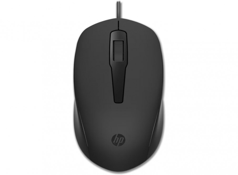HP 150 Wired Mouse Black