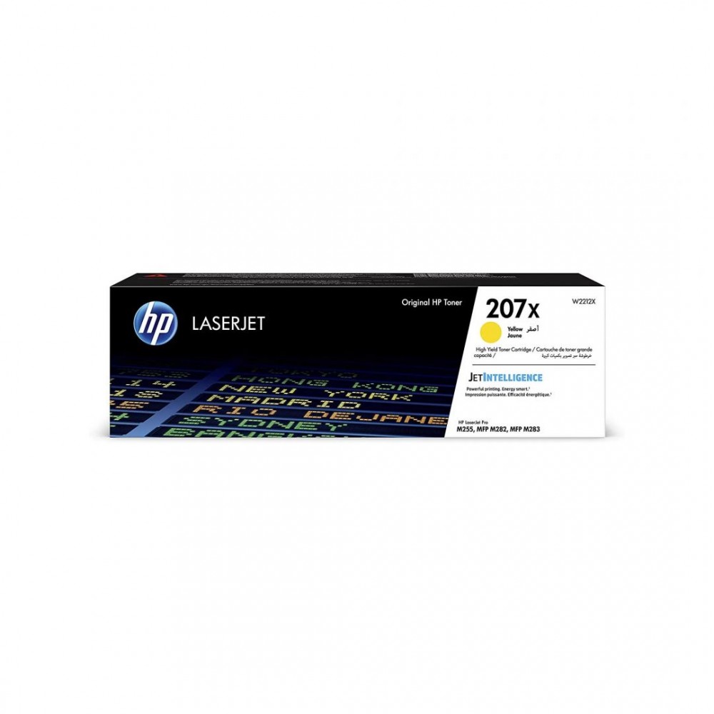 HP 207X Yellow toner
