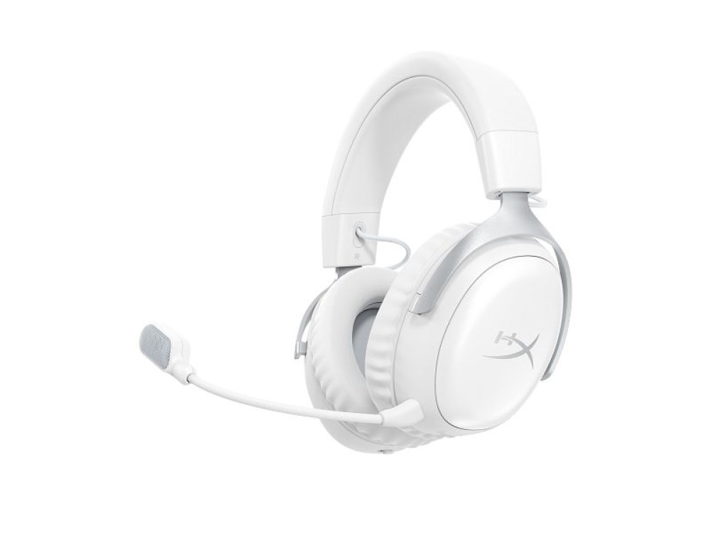 HP HyperX Cloud III Wireless Bluetooth Gaming Headset White