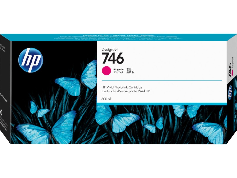 HP P2V78A (746) Magenta tintapatron