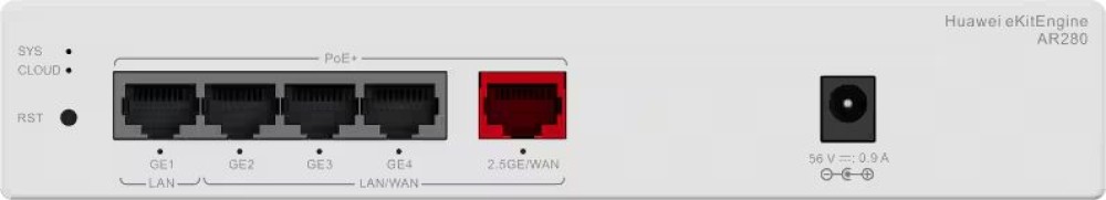 Huawei AR280 eKitEngine Enterprise-Grade 2.5GE Multi-Service Router