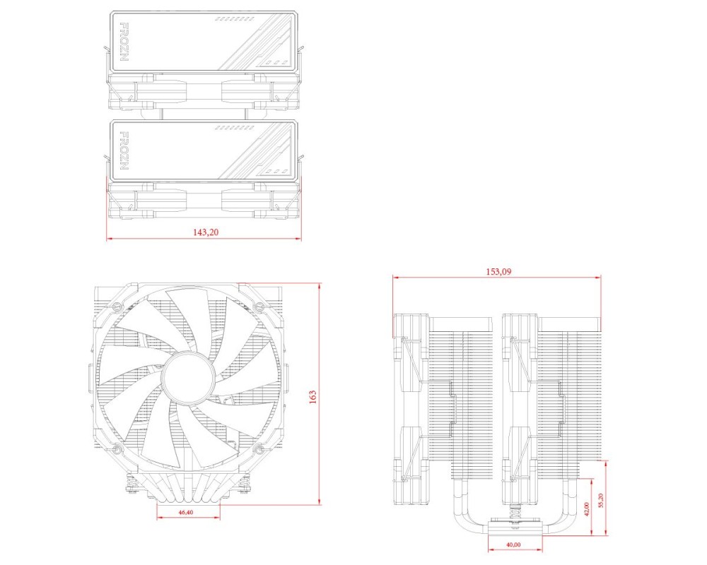 ID-COOLING FROZN A620 BLACK