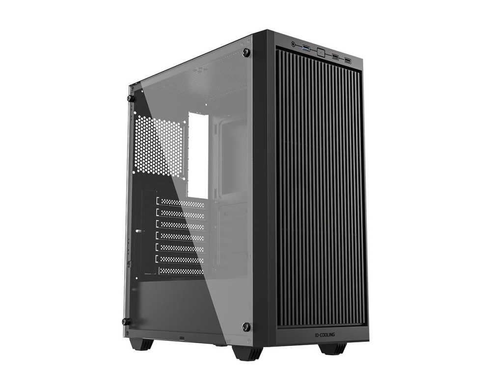 ID-COOLING WARE 310 Tempered Glass Black