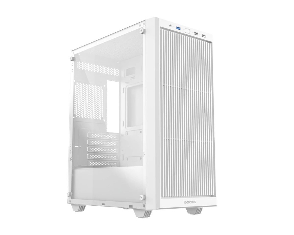 ID-COOLING WARE 310 WH Tempered Glass White