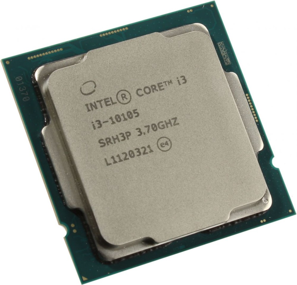 Intel Intel Core i3-10105 3,7GHz 6MB LGA1200 OEM (Ventilátor nélküli)