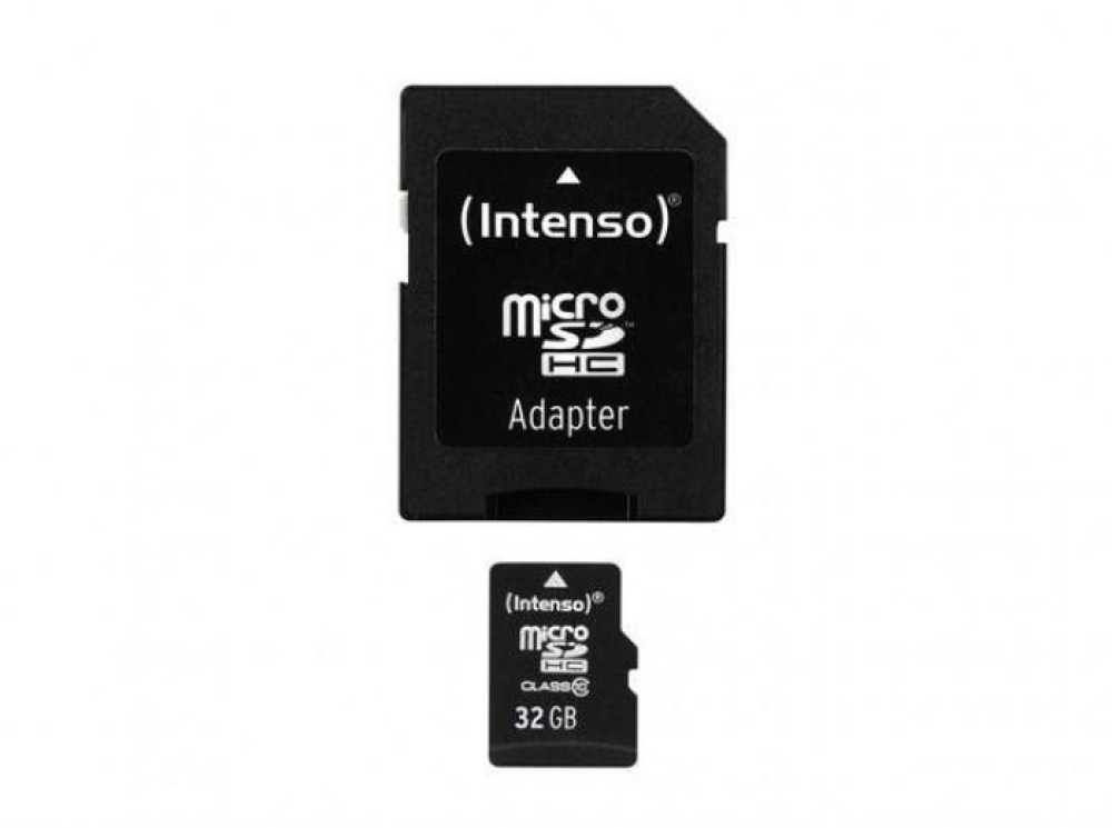 Intenso 32GB microSDXC Class 10 + adapterrel