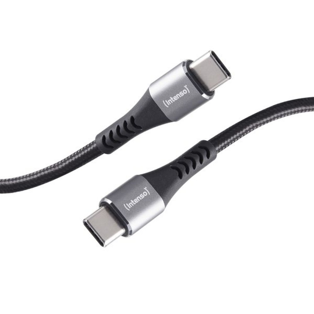 Intenso C60C USB-C to USB-C 60W Cable 1m Black Double Pack