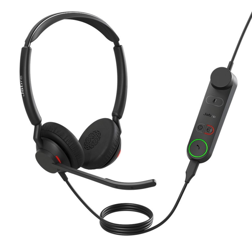 Jabra Engage 50 II UC Stereo USB C/A Headset + Control Unit Black