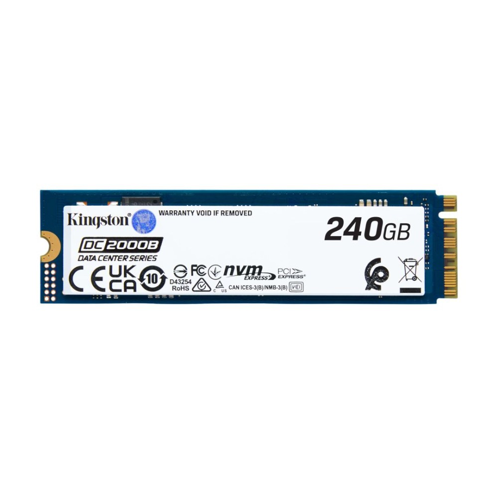Kingston 240GB M.2 2280 NVMe DC2000B without Heatsink