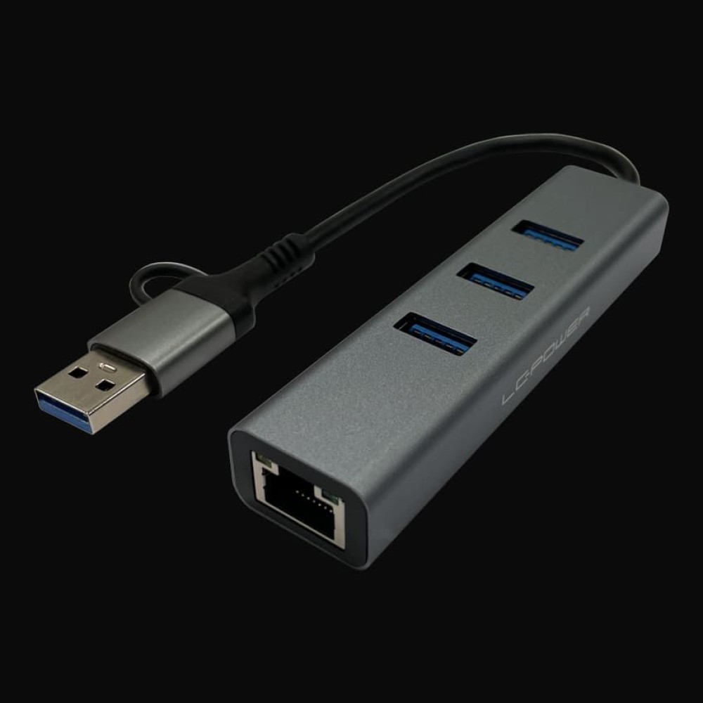 LC Power LC-HUB-C-MULTI-9 USB hub
