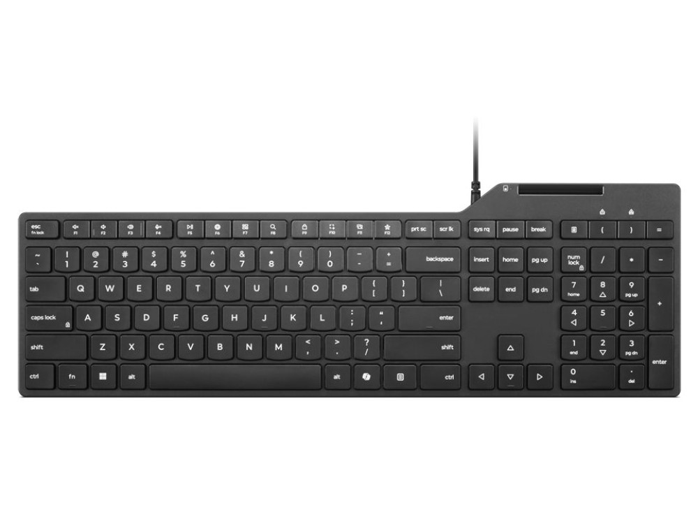 Lenovo 5000 Smartcard Wired Keyboard Black HU