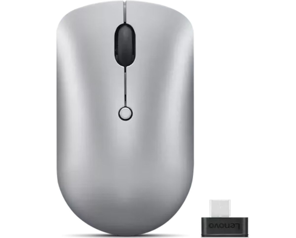 Lenovo 540 USB-C Wireless Compact Mouse Silver