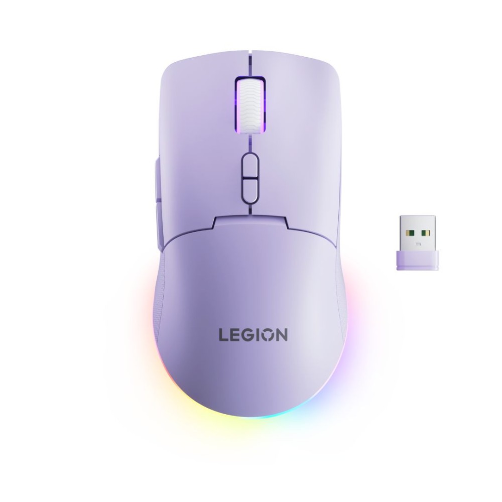 Lenovo Legion M220 Wireless Bluetooth RGB Gaming Mouse Aurora Purple