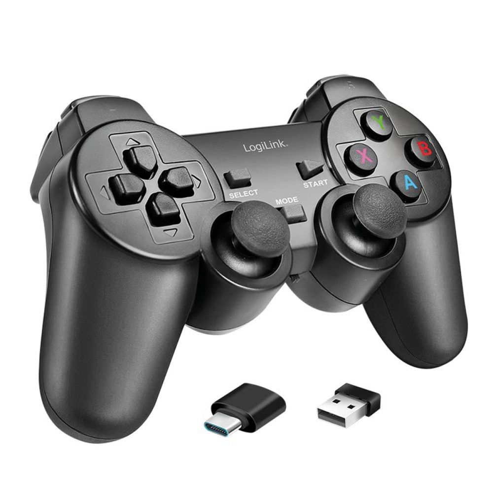 Logilink AA0187 Wireless Gamepad Black