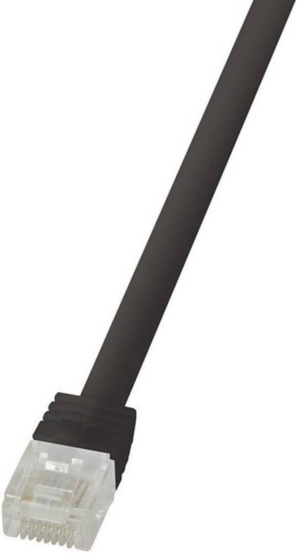 Logilink CAT6 U-UTP Patch Flat Cable 10m Black