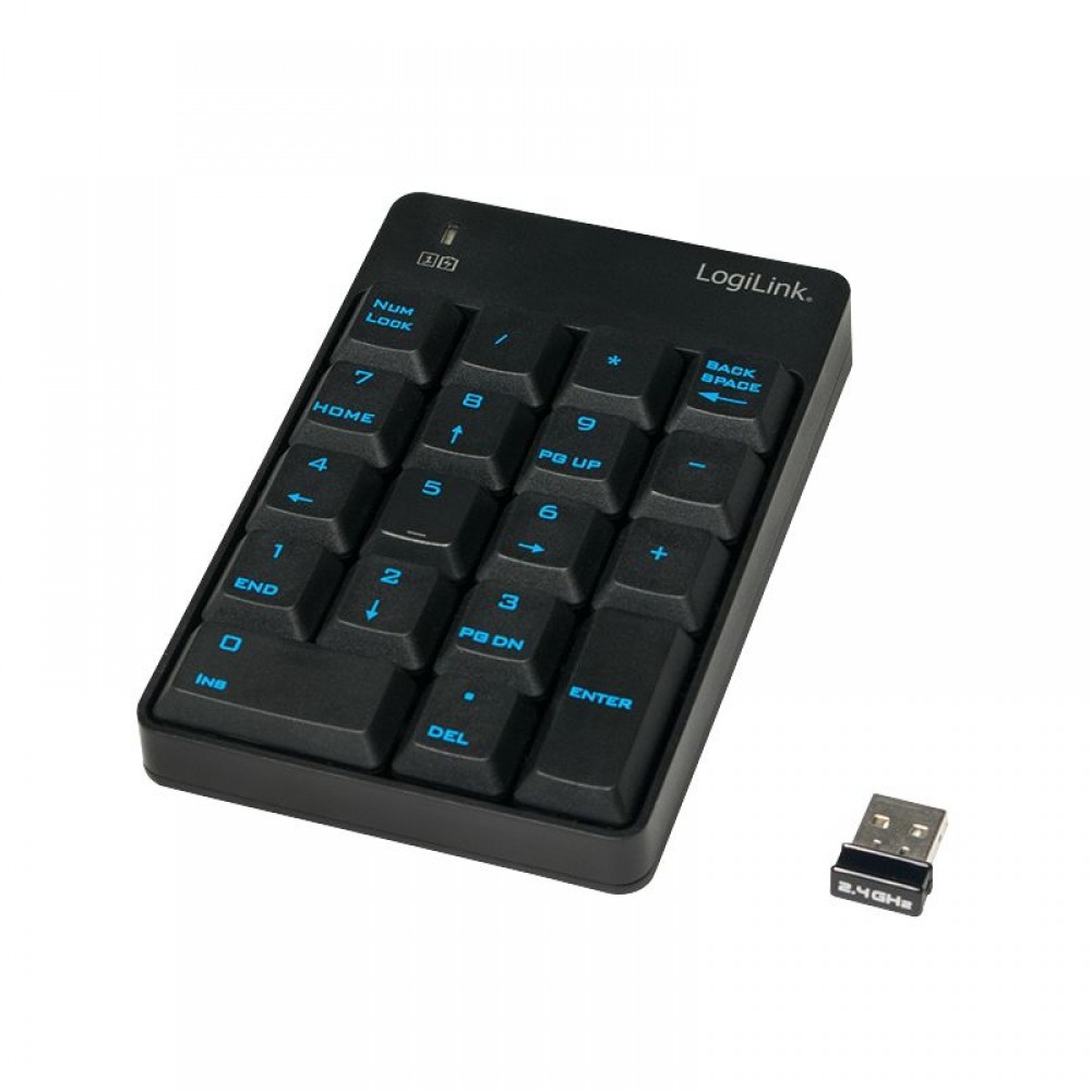 Logilink ID0120 Wireless Keypad Black
