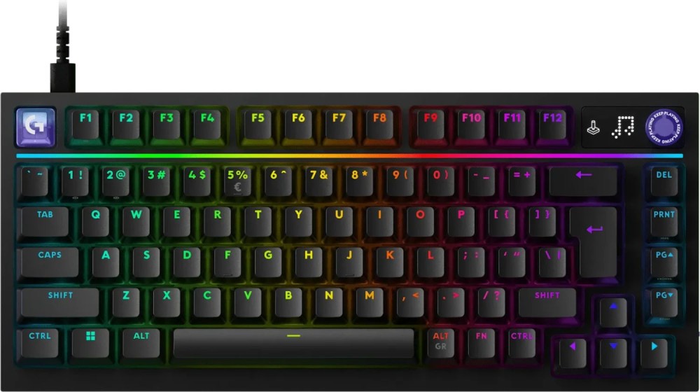 Logitech G316 X 75 Gaming Keyboard Black US