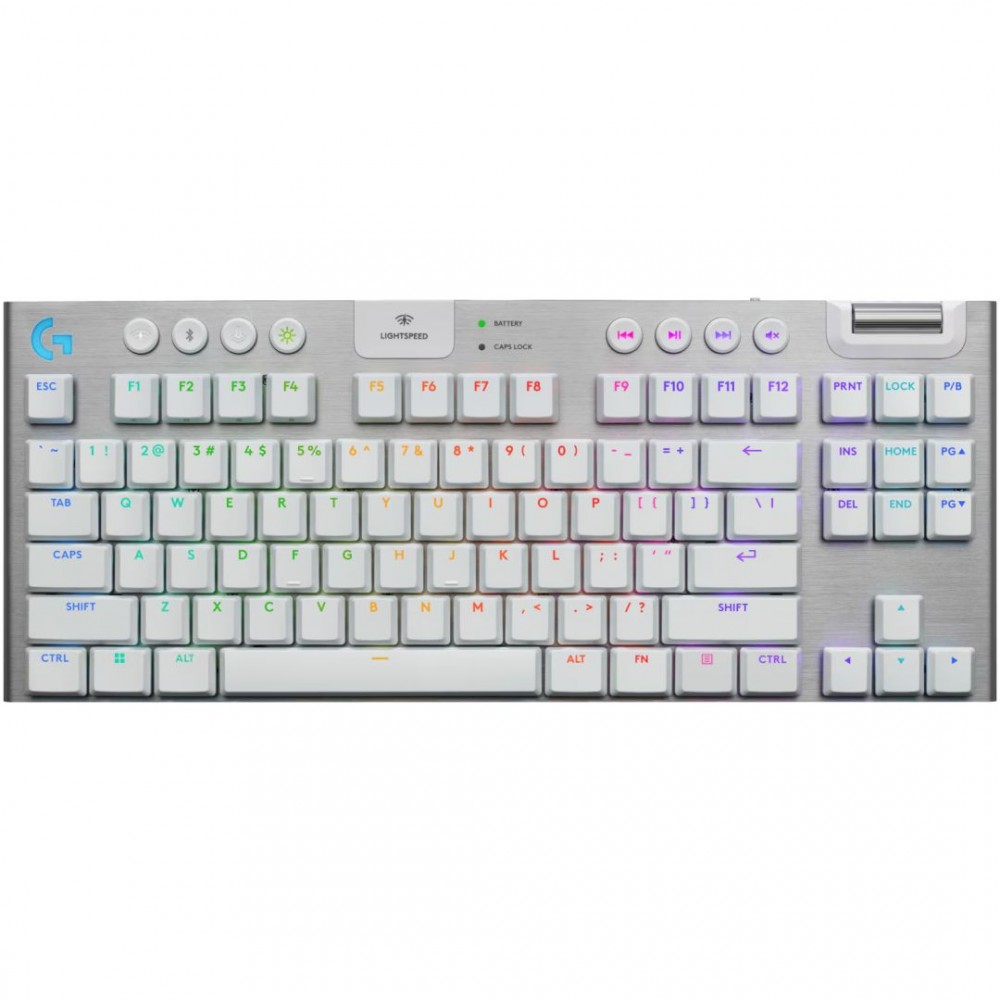 Logitech G915 X LIGHTSPEED TKL Wireless Mechanical Gaming RGB Keyboard White US