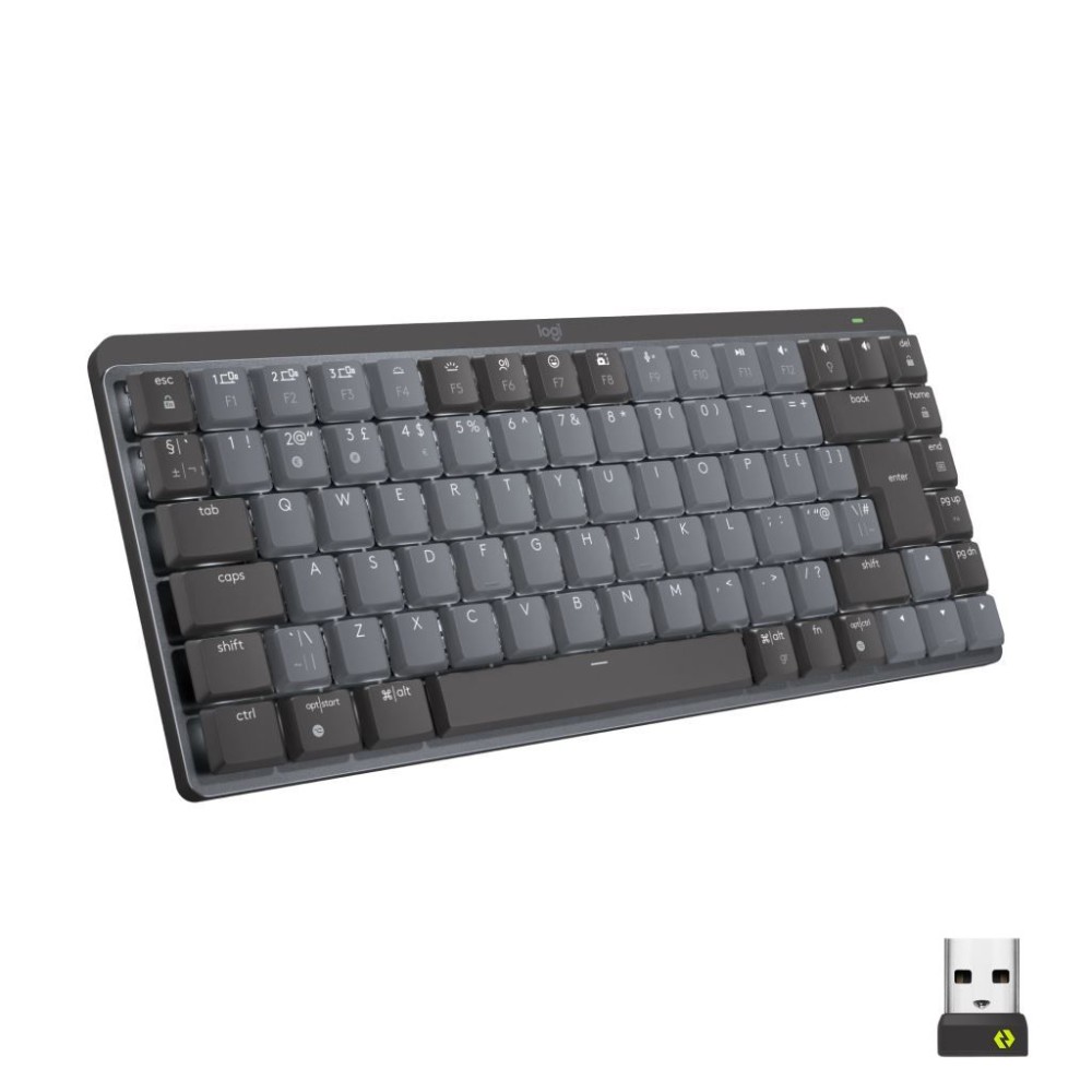Logitech MX Mechanical Mini Wireless Keyboard Graphite US