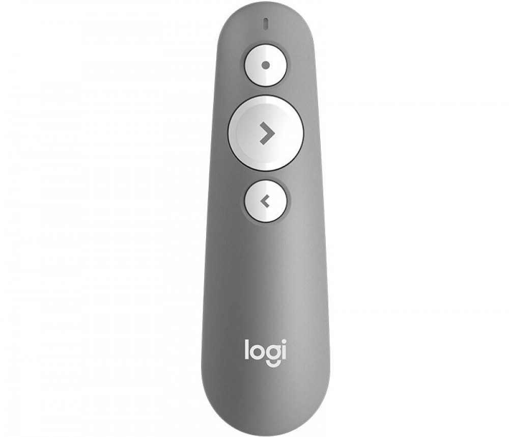 Logitech R500 Laser Presentation Remote Red Laser Grey