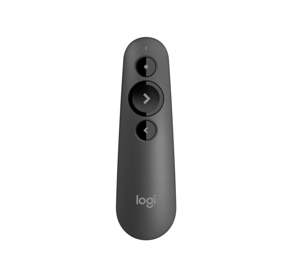 Logitech R500s Laser Presentation Remote Wireless Presenter Red Laser Graphite