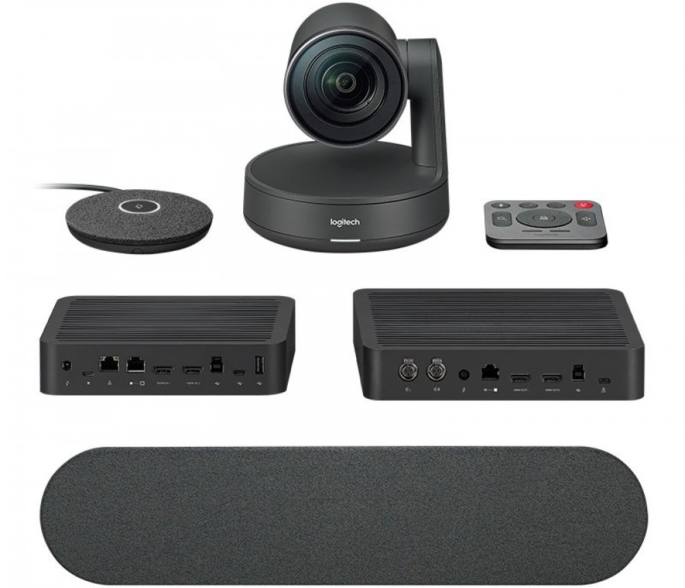 Logitech Rally Konferencia Rendszer Black