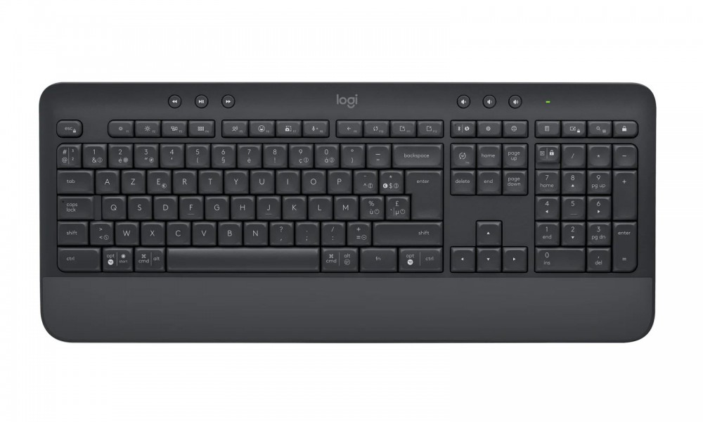 Logitech Signature MK650 Wireless Keyboard Graphite HU