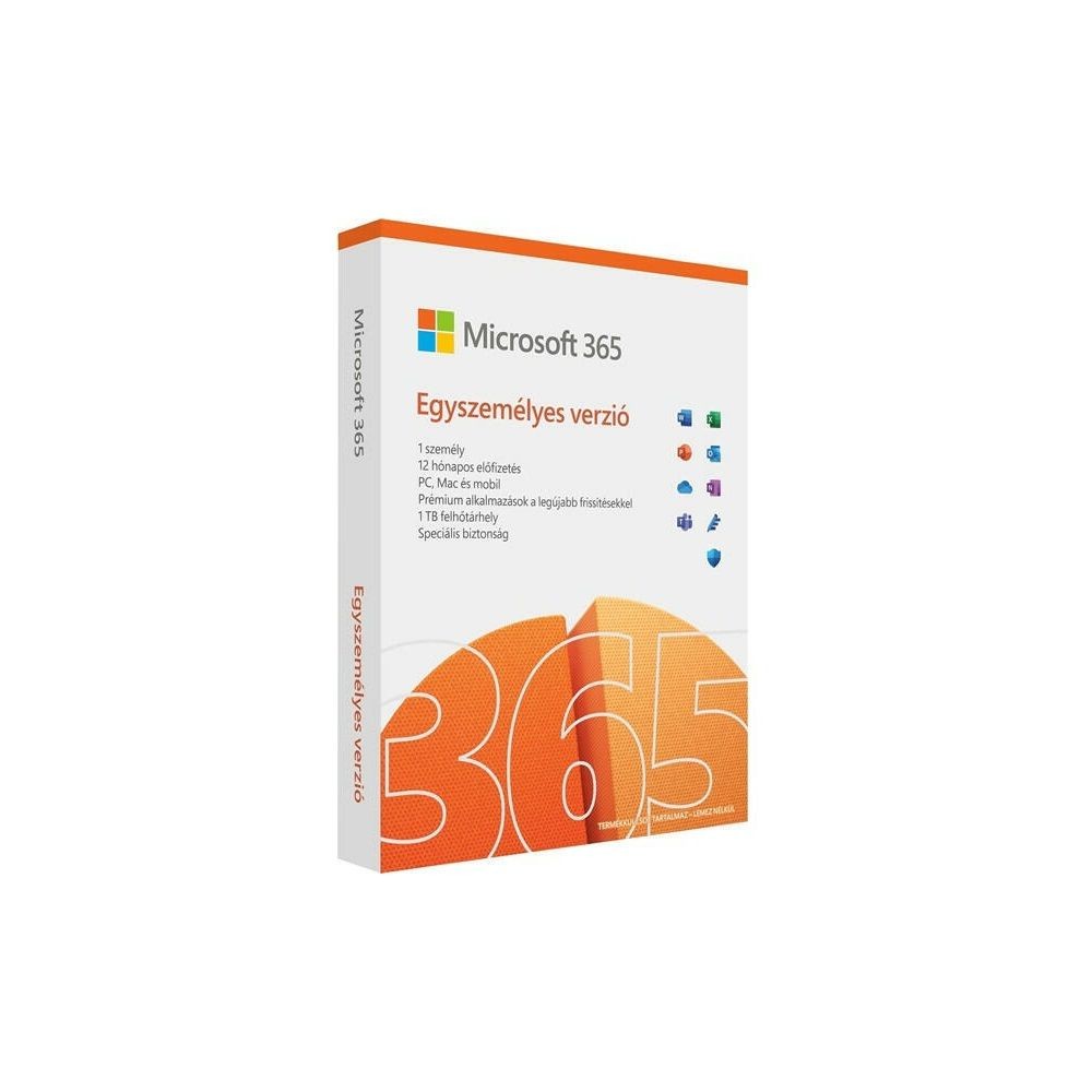 Microsoft Office 365 EuroZone 1 Felhasználó 1 Év HUN Box