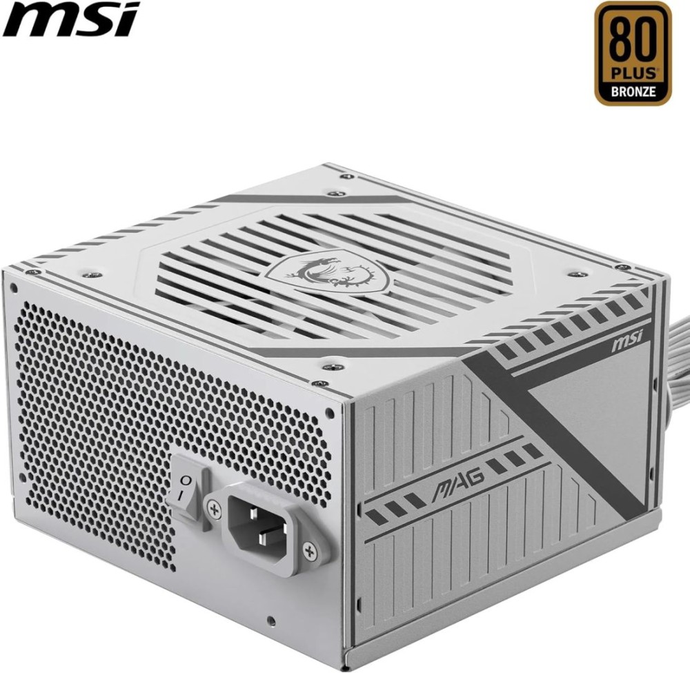 Msi 650W 80+ Bronze MAG A650BN White